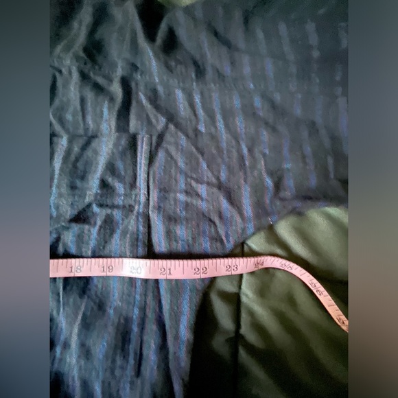 Apiece Apart Mars jumpsuit in navy winter stripes size large - Picture 12 of 16